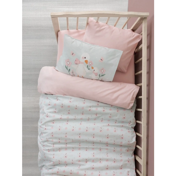 Cotton Box Bebek Nevresim Takımı Mamiduck Pembe