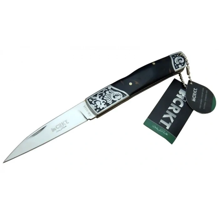 Crkt Cr 0144 Khv Kamp Çakı 18 Cm - Sedef Saplı, Kılıflı, Kutulu