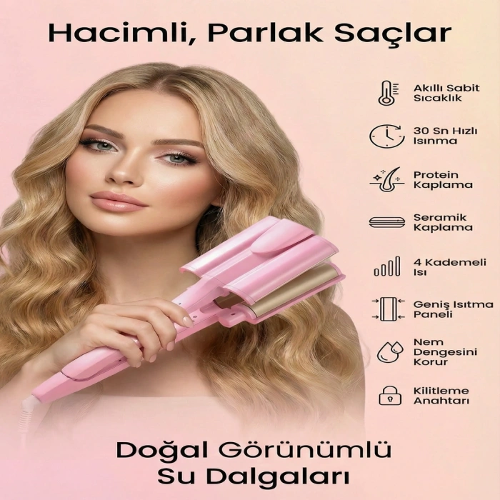 Curlıng Wag Saç Cihazı