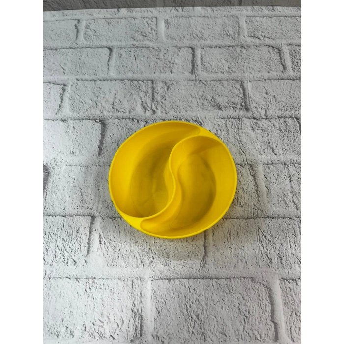 Dekoratif Sarı Çerezlik Kase 4’lü Set 3x12 Cm