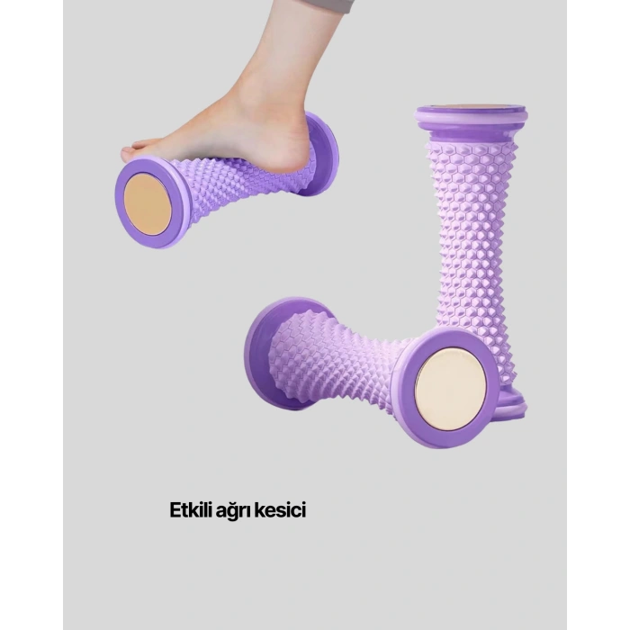 Derin Doku Ayak Masaj Silindiri Plantar Fasiit Topuk Ağrısı İçin