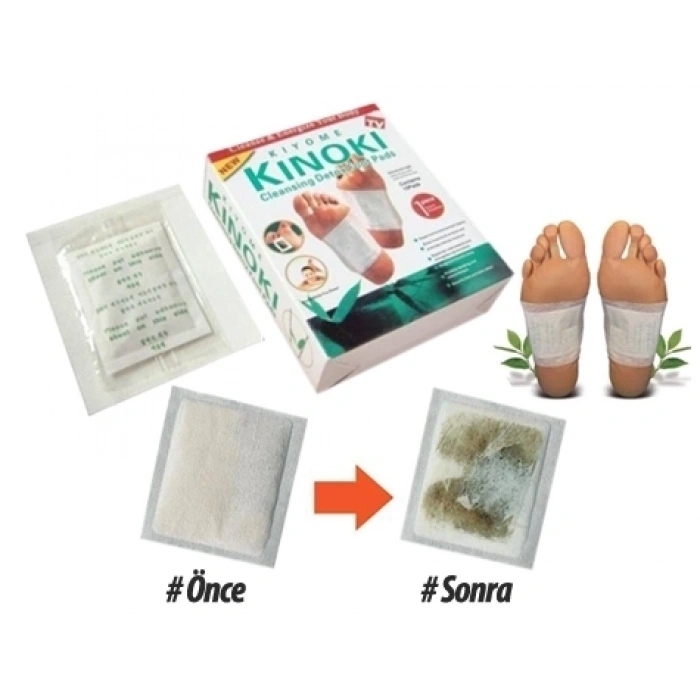 Detox Ayak Bandı (10 Adet) Paket