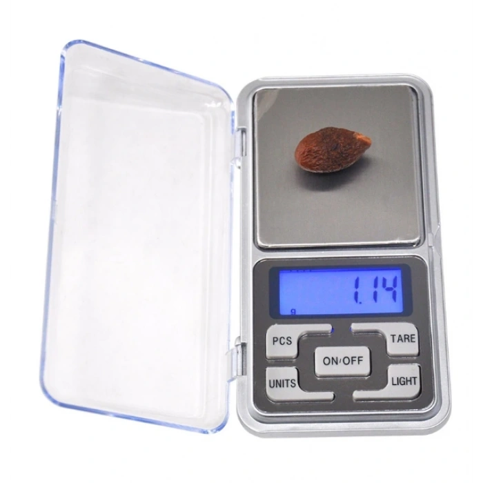 Dijital Hassas Cep Terazi 500 Gr 0.01 Taksimat Notebook (5324)