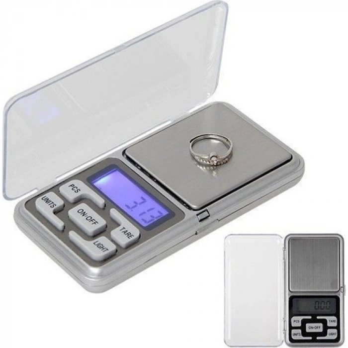 Dijital Hassas Cep Terazi 500 Gr 0.01 Taksimat Notebook (5324)