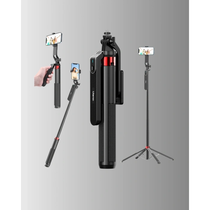 Dikey ve Yatay Çekim Destekli Selfie Stick Tripod