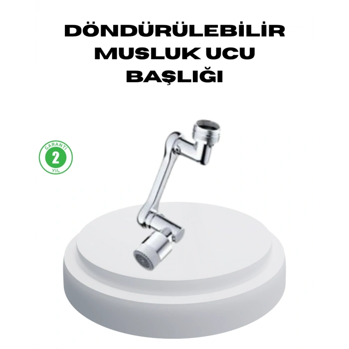 Dönebilir Musluk Başlığı – Lavabo Temizliği ve El-Yüz Yıkamada Maksimum Rahatlık