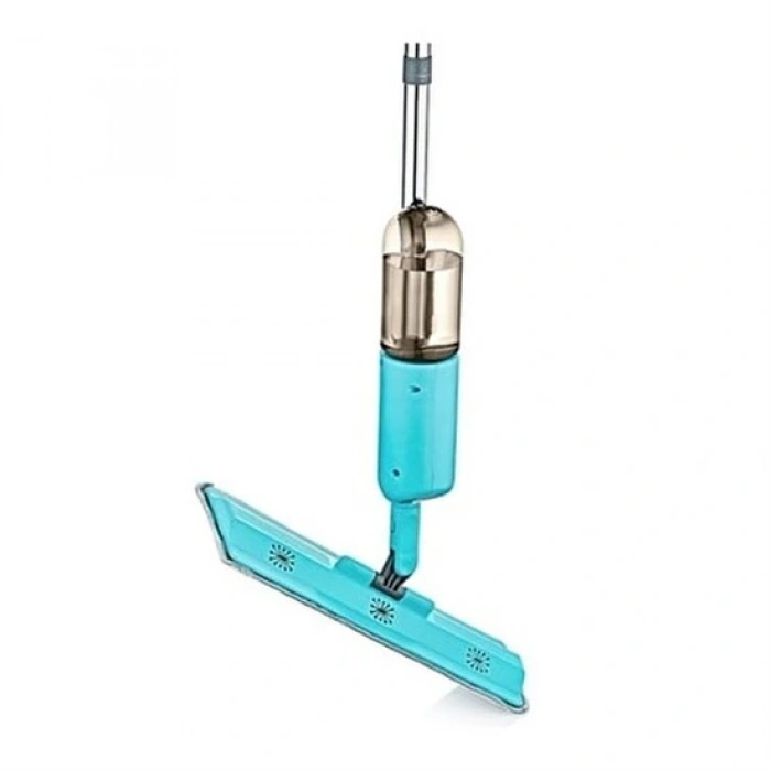 Döner Başlıklı Spreyli Mop Parke Ahşap Fayans Temizleyici Su Hazneli Sihirli Paspas (5324)