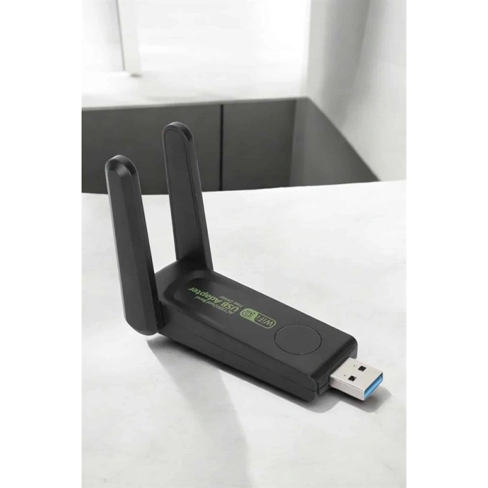 Dual Band Wifi Alıcı Adaptör USB 3.0 Destekli