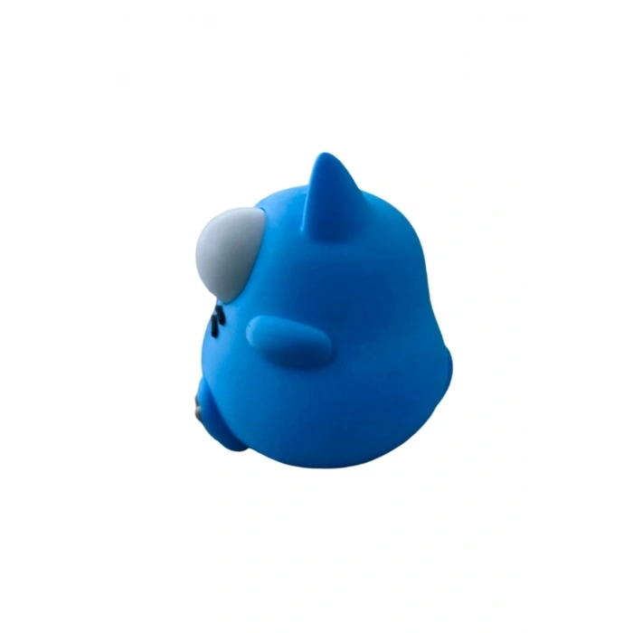 Eco Lounge Mavi Kedi Kumbara 16 cm – Dekoratif Para Kutusu 3D Baskı