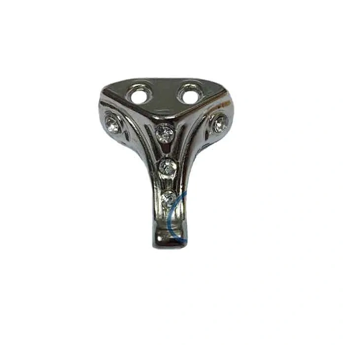 Eco Lounge Moda Taşlı Ahşap, Mdf, Sunta Sandık Ayağı, Kutu Ayak 2,5 cm - Nikel