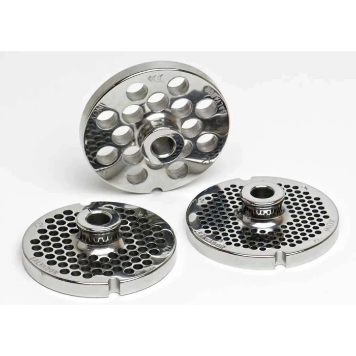 Eco Lounge Salvador İnox Paslanmaz Kıyma Makinesi Aynası, Ağızı 12 No - 4 mm