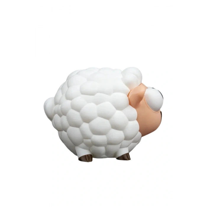 Eco Lounge Sevimli Koyun Kumbara 13 cm – Çocuk Odası Büyük Gözlü Dekor