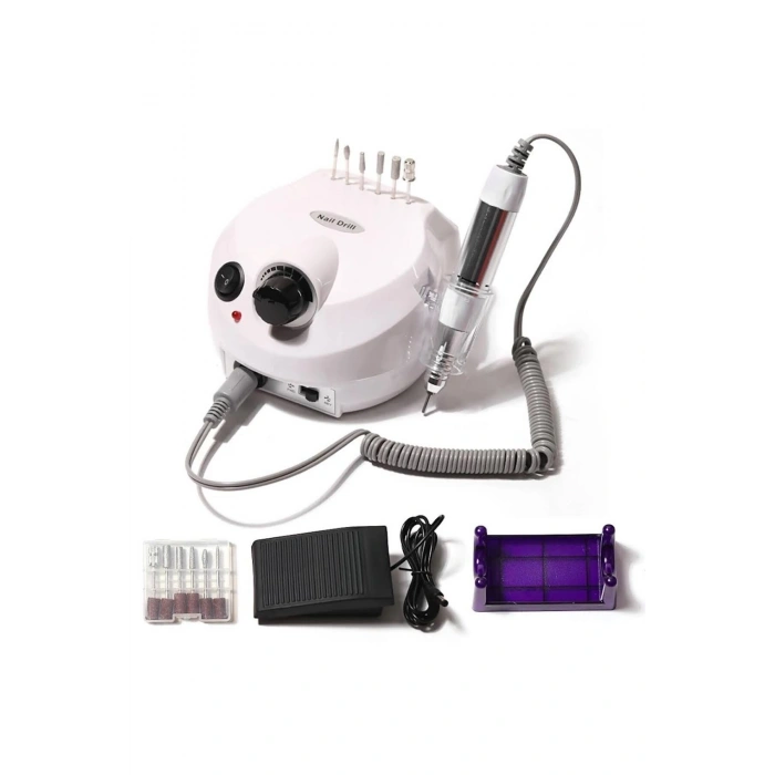 Elektrikli Profesyonel Freze Tırnak Törpü Manikür Pedikür Makinesi Nail 85W 35000 RPM