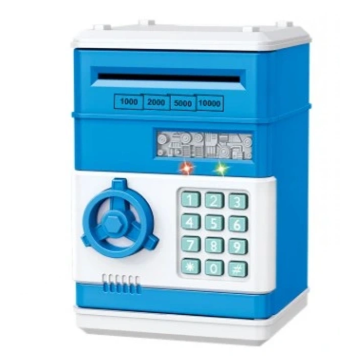 Elektronik Şifreli Kasa Otomatik Kağıt Para Alan ATM Kumbara (5324)