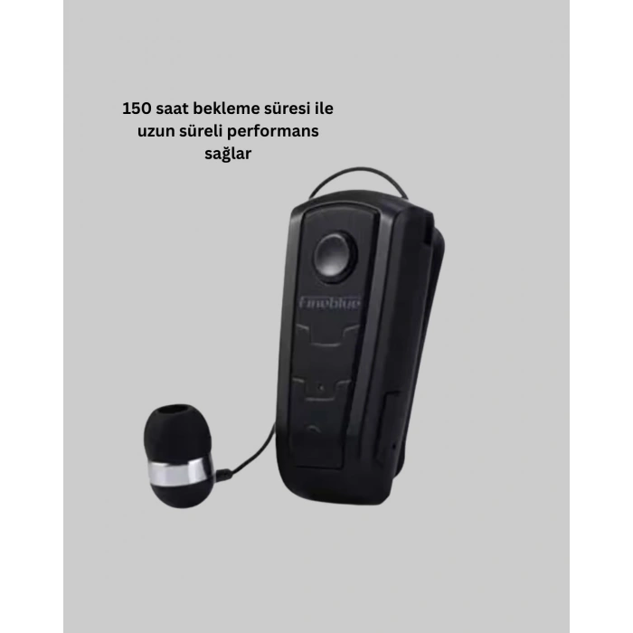 Ergonomik Bluetooth Kulaklık – 8 Saat Konuşma, Gürültü Azaltıcı Mikrofon