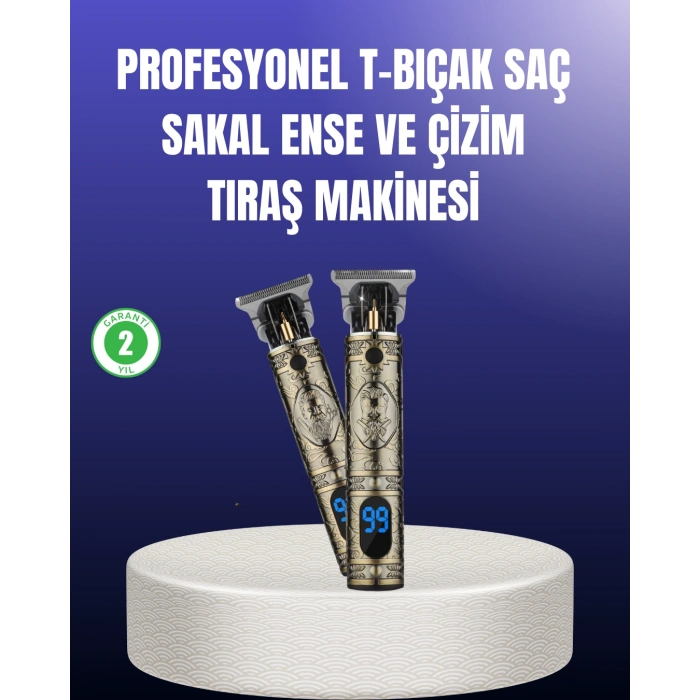 Erkek Bakım İçin Profesyonel Şarjlı Tıraş Makinesi