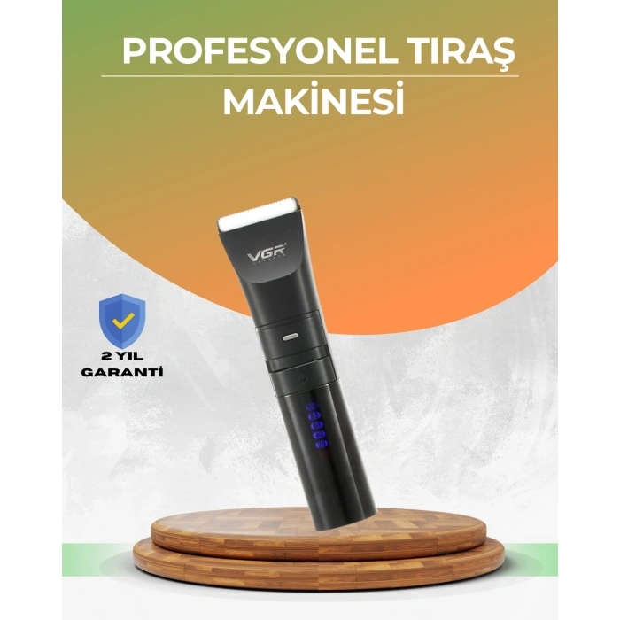 Erkek Saç Ve Sakal Kesme Makinesi – Su Geçirmez, Sessiz Motorlu