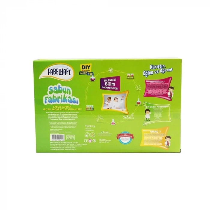 FabelHaft Sabun Fabrikası Eğlenceli Bilim Laboratuvarı