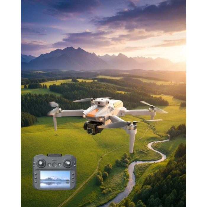Full HD Kameralı Drone GPS GPRS Destekli 1000M Menzilli