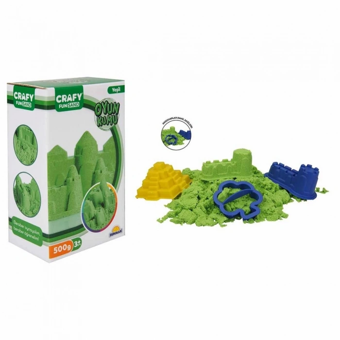 Fun Dough Kinetik Kum 500 g Yeşil