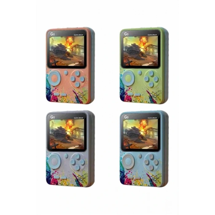 Game Box Mini 500 Adet Retro Oyun Taşınabilir Oyun Konsolu