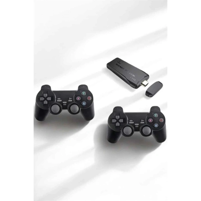 Gaming Atari 2.4g Uyumlu Kablosuz Çift Kol Game Stick