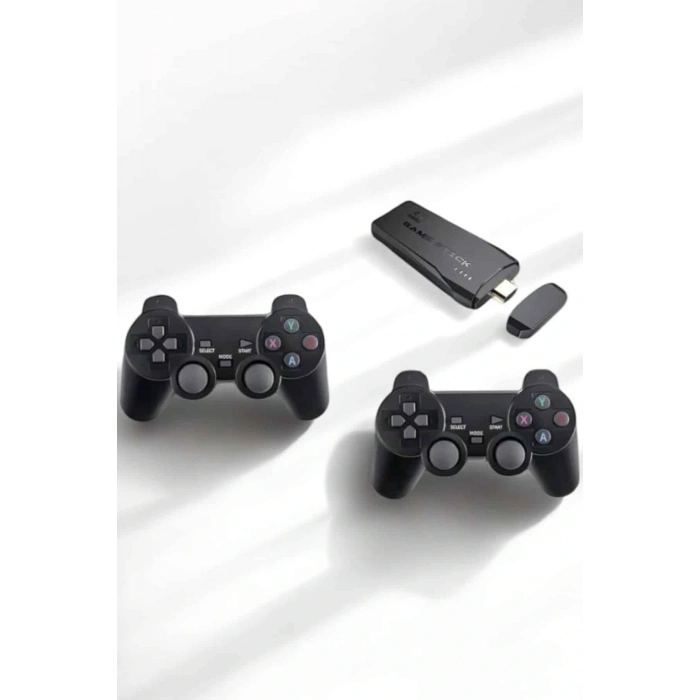 Gaming Atari 2.4g Uyumlu Kablosuz Çift Kol Game Stick