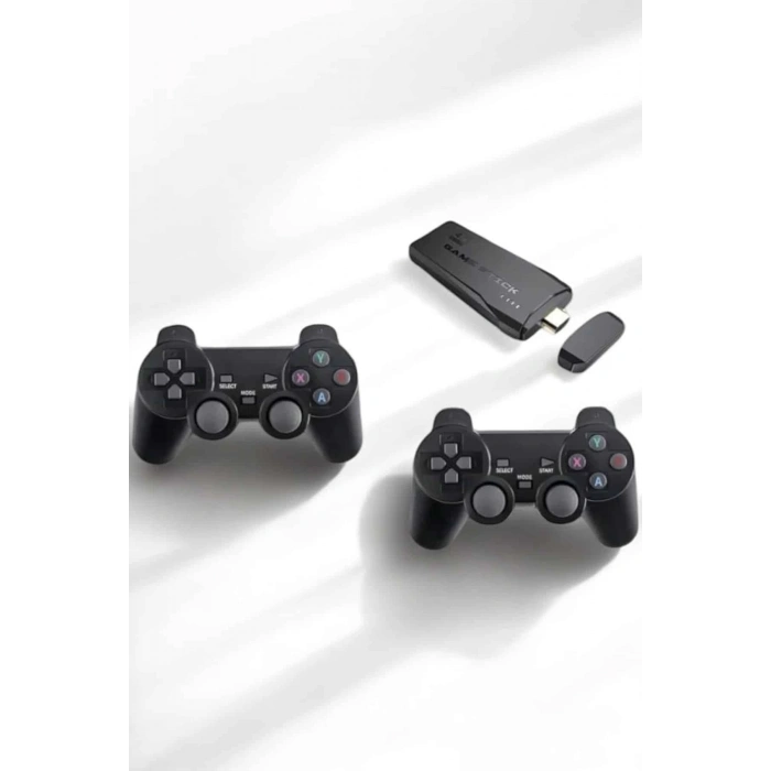 Gaming Atari 2.4g Uyumlu Kablosuz Çift Kol Game Stick