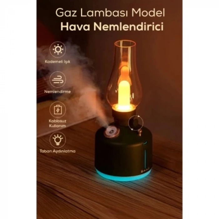 Gaz Lambası Tasarımlı Hava Nemlendirici