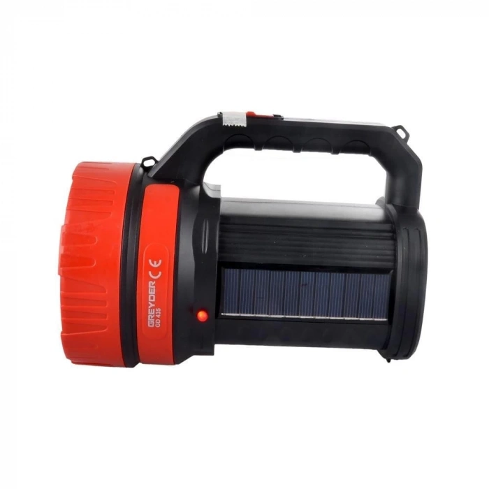 GD-435 20 Watt Solar Şarjlı Projektör Spot Fener