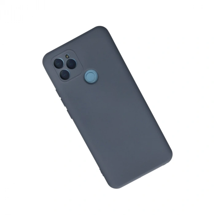 General Mobile Gm 21 Kılıf Nano İçi Kadife Silikon - Gri