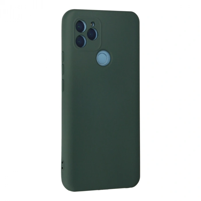 General Mobile Gm 21 Kılıf Nano İçi Kadife Silikon - Koyu Yeşil