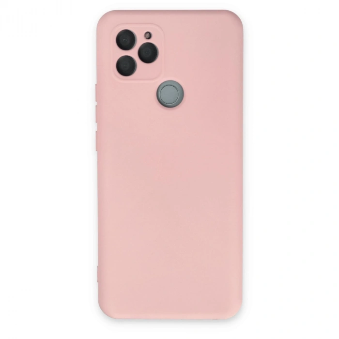 General Mobile Gm 21 Kılıf Nano İçi Kadife Silikon - Pudra