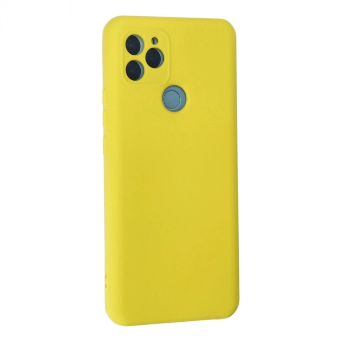 General Mobile Gm 21 Kılıf Nano İçi Kadife Silikon - Sarı