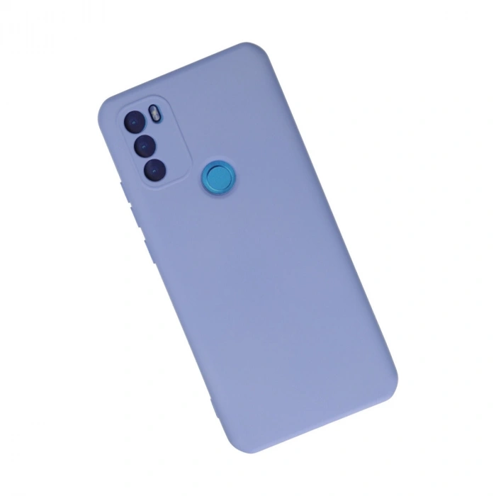 General Mobile Gm 21 Plus Kılıf Nano İçi Kadife Silikon - Lila