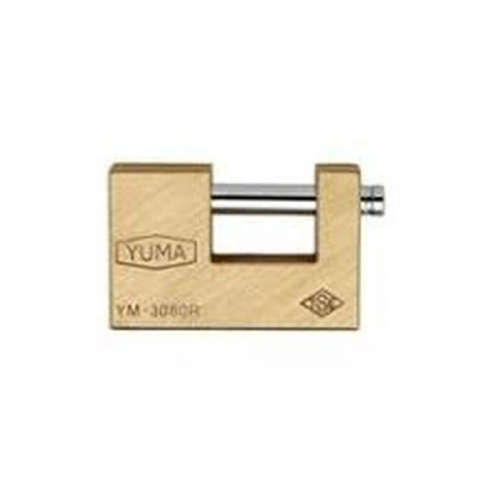 GENİŞ - SARI KAYAR MİLLİ PİMLİ KİLİT 80MM (5324)