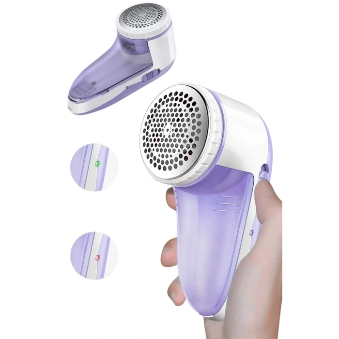 Giysi Tiftik Ve Kazak Tüy Toplama Makinesi Pratik Temizleme Şarjlı