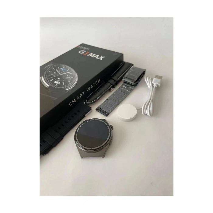 GT3 Max Uyumlu Akıllı Saat | G3 Max Model Akıllı Saat | Su Geçirmez, Nabız Ölçer, Spor Modlu