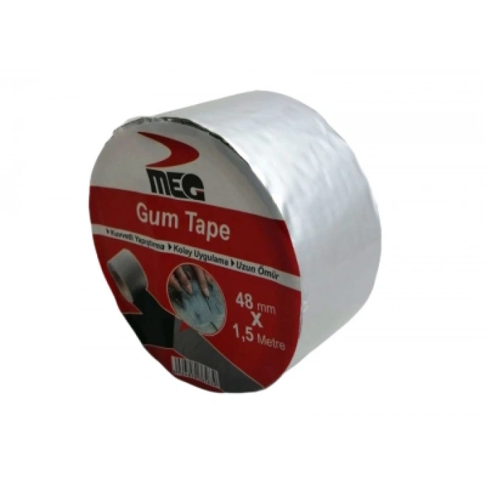 GUM TAPE 48MMX1.5MT SU SIZDIRMAZ SAKIZ TAMİR BANTI (5324)