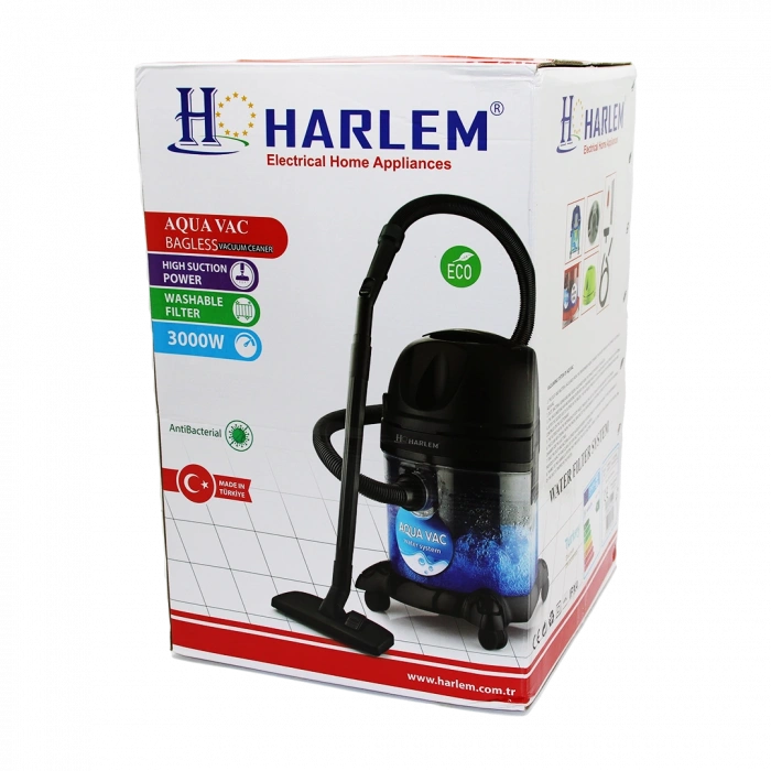 HARLEM HSV-1910-1710 ISLAK KURU VAKUMLU SÜPÜRGE 2200W (5324)