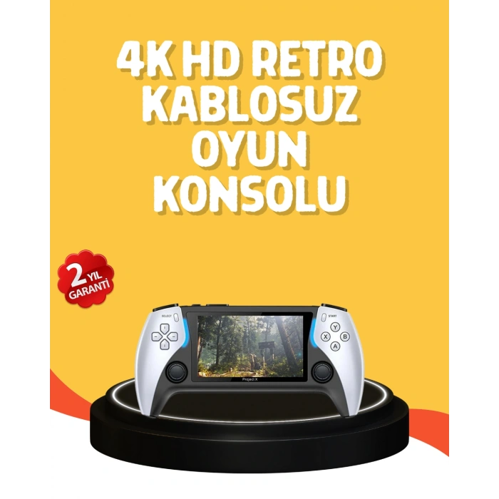 HDMI Çıkışlı Çok Fonksiyonlu Renkli Ekranlı El Konsolu