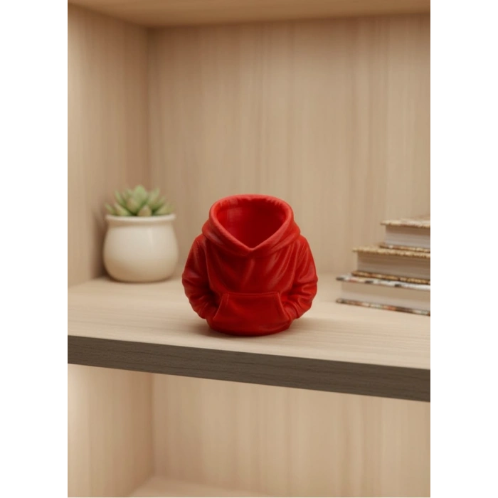 Hoodie Kalemlik Kırmızı