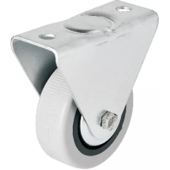 Hts 106 - 50 Mm Sabit Kapaklı Gri Pvc Teker