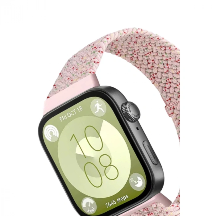 Huawei Fit 4  Kordon (SAAT DEĞİLDİR) - Benekli Pudra