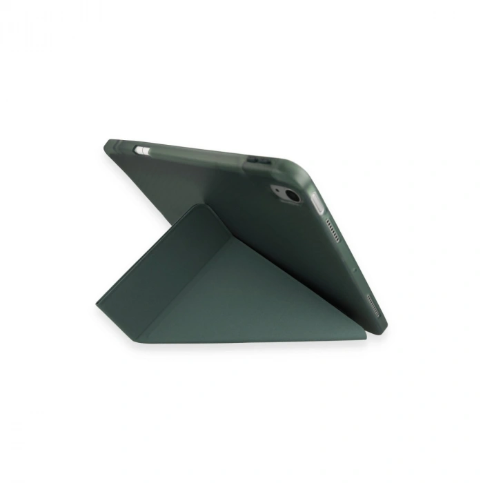 Huawei Honor Pad 9 Kılıf Kalemlikli Mars Tablet Kılıfı - Koyu Yeşil
