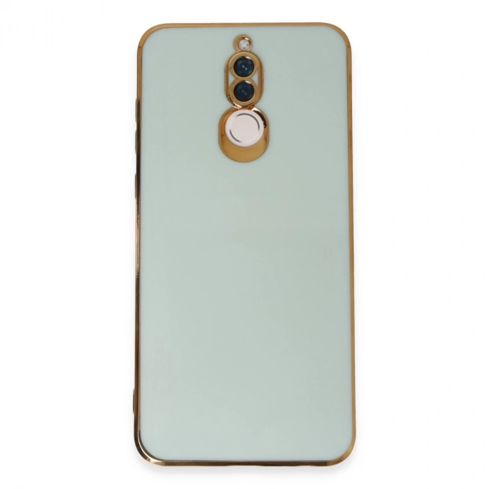 Huawei Mate 10 Lite Kılıf Volet Silikon - Açık Yeşil