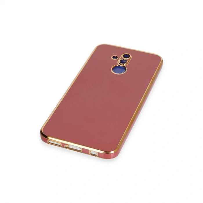 Huawei Mate 20 Lite Kılıf Volet Silikon - Kırmızı