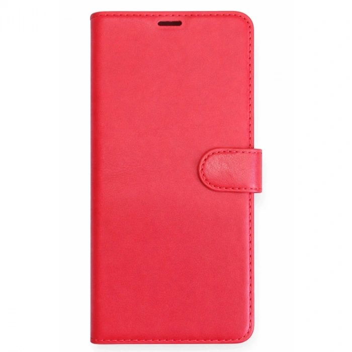 Huawei Nova Y70 Trend S Plus Kapaklı Kılıf - Kırmızı