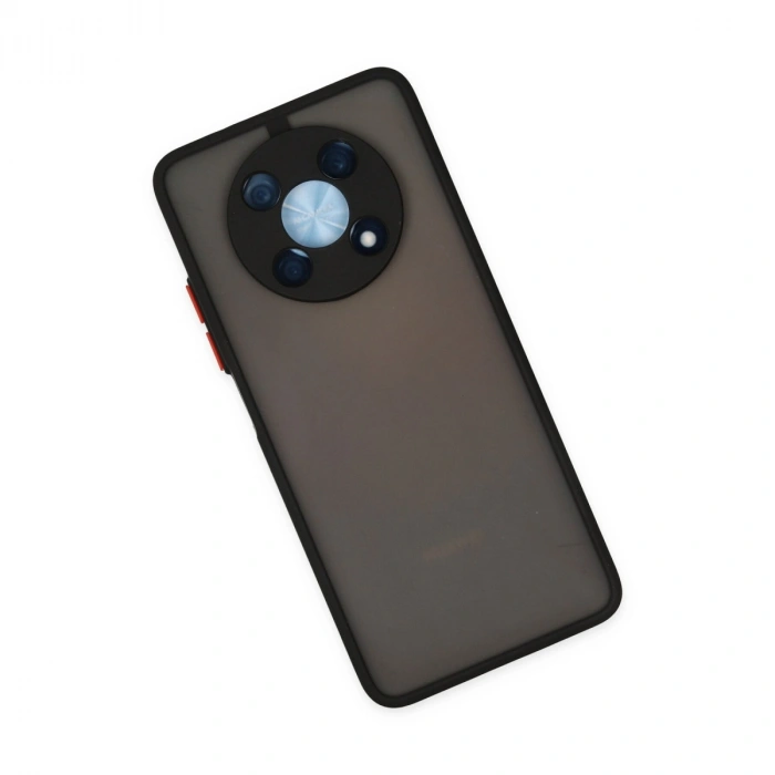 Huawei Nova Y90 Kılıf Montreal Silikon Kapak - Siyah