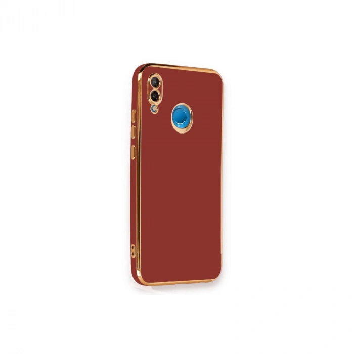 Huawei P20 Lite Kılıf Volet Silikon - Kırmızı